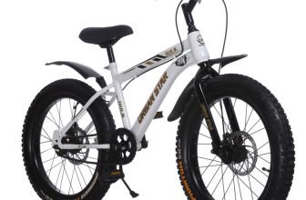 Urban Star HULK | 20T BMX | DOUBLE DISC | FAT TYRES | Premium Quality | Semi Assembled | 20 T (inch) Fat Tyre Cycle(Single Speed, White, Rigid)