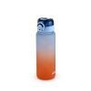 Cello Buzz Large Sipper Water Bottle, 1160Ml Sea Blue Orange | Leakproof, Easy To Carry, Lightweight | Gym Straw Water Bottle For Fitness, Office, School, Sports & Outdoor Hydration