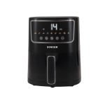 Singer Electric Airfrio Air Fryer 1350W | 4.4L Basket | 100% Oil-Free Cooking | Digital Display | 10-In-1 Functions | 360° High-Speed Air Circulation | Isi Certified | 2 Years Warranty