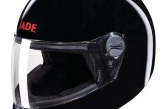 Studds Jade Full Face Helmet – Black (L)