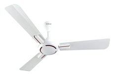 Havells 1200Mm Ambrose Energy Saving High Speed Ceiling Fan|Premium Finish, Deco.Fan, Elegant Looks, High Air Delivery, Powerful Motor|2 Yr Warranty By Brand | (Pack Of 1, Pearl White Wood)