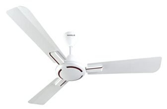 Havells 1200Mm Ambrose Energy Saving High Speed Ceiling Fan|Premium Finish, Deco.Fan, Elegant Looks, High Air Delivery, Powerful Motor|2 Yr Warranty By Brand | (Pack Of 1, Pearl White Wood)
