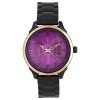 Fastrack All Nighters Quartz Analog Purple Dial Stainless Steel Strap Watch for Girls-6187KM03