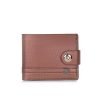Lavie Sport Richard Bi-Fold Wallet for Men|Flap Button Closure|2 Currency compartments|Holds Upto 4 Credit/ATM Cards|Transparent ID Slot|12 Months Warranty|Box Packaging for Gifting