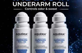 Aqueria Multi Active Underarm Roll On | 5.5% AHA BHA, Niacinamide – Aqua Fragrance Deodorant Roll-on  –  For Men & Women(150 ml, Pack of 3)