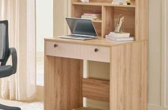 Home Centre | Lexus Study Desk | Engineered Wood | Brown | 1 Year Warranty