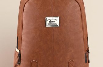 Gear Classic Leather without Anti Theft 28 L Laptop Backpack(Tan)