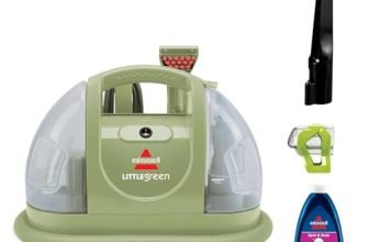 Bissell Little Green Multi-Purpose Portable Carpet and Sofa Upholstery Cleaner, Spot Cleaner & Stain Remover for Carpets, Stairs & Car, Green