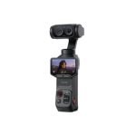 Insta360 Luna Ultra Standard Bundle (Cosmic Black) | 8K Pocket Gimbal Camera with Dual Leica Lenses, 1″ CMOS Sensor, 12x Zoom, Detachable OLED Touchscreen & AI Tracking