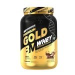 Bigmuscles Nutrition Premium Gold Whey [1Kg] | Informed Choice Uk Certified | Isolate Whey Protein Blend | 25G Protein | 11G Eaa | Prohydrolase Enzyme Technology [Rich Chocolate]