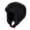 Studds Vogue Isi Certified Open Face Motorcycle Helmet For Men And Women With Clear Visor (Matt Black, , L)
