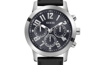 Guess Round 44mm Blue Dial Analog Men Watch – GW0709G1