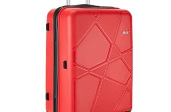 Safari Genius Alley Trolley Bag Hard Case Polypropylene, 4 Spinner Wheels, 360 Degree Wheeling Carry on Luggage, Travel Bag, Suitcase for Travel, Trolley Bags for Travel