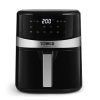 Tower Vortx 4.5L Digital Air Fryer | 1600W | 10 Preset Menus | Cook Samosa, Tikka, Fries & More Oil-Free | 50–200°C | 60-Min Timer | Pre-Heat Mode | 2 Yr Warranty | 9000+ Happy Customers