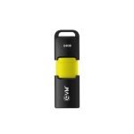 Evm Enx 64Gb Usb 3.2 Gen 1 Flash Drive | Exceptional 120Mb/S Read| Sturdy Premium Metal Body | Convenient Integrated Key Loop | Laptop Desktop Smart Tv Car Stereo | 10 Years Warranty (Enx/64Gb)