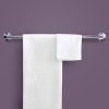Pathavi Stainless Steel Towel Rod for Bathroom – Wall Mounted, Rust-Resistant Towel Bar for Bath & Kitchen – Space Saving Modern Towel Holder (24 Inch – Chrome Finish, Pack of 1)