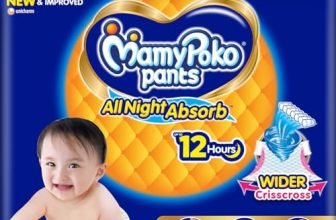 Mamypoko pants All night absorb|Pant Style Baby Diapers Medium Size(M), 46 Count, Ideal for 7-12Kgs|1 Diaper= Upto All night Absorption|Wider Crisscross Sheet|Gentle Coco Care| 12hr Leakage Protection