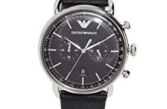 Emporio Armani Aviator Analog Black Dial Men’S Watch – Ar11143