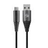 Zebronics Type-C Fast Charging Cable, Upto 480 Mbps, 36W Rapid Charge, 3A Output, Charge & Sync Data Cable, 1 Meter Length, Tangle-Free Durable Design (CU300T)