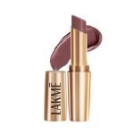 Lakme Powerplay Priming Matte Lipstick, Smooth Matte Finish, Lightweight Lipstick, Smudgeproof, Lasts 16Hrs, Hydrates Lips, Chocolate Crush, 3.6G