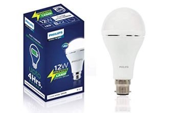 Philips 12W LED Emergency Bulb, Emergency Bulb For Home, Cool Day Light, Pack of 1, B22