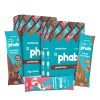 Phab Assorted Protein Bars (Chocolate, Mocha, Strawberry) 11G Protein, No Added Sugar | High Fibre, Trans Fat-Free & No Preservatives |Healthy & Tasty | Gmo Free (Pack Of 12 X 35G)