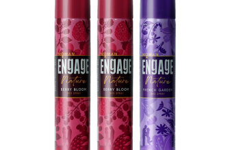 Engage Nature Deo: 2 Berry Bloom & 1 French Garden (150ml X 3) Deodorant Spray  –  For Women(450 ml, Pack of 3)