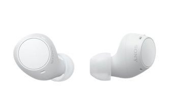 Sony WF-C510 Wireless Bluetooth Earbuds with Mic, TWS, in Ear, Ambient Sound Mode, Small and Comfortable, IPX4, Quick Charge, Multipoint Connectivity, Customized EQ, Up to 22 Hours Battery- White
