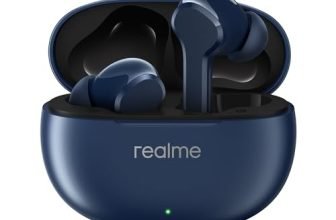 Realme Buds T110 Bluetooth Truly Wireless In Ear Earbuds With Mic, Ai Enc For Calls, Google Fast Pair, 38 Hours Total Playback With Fast Charging And Low Latency Gaming Mode (Jazz Blue)