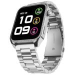 Fire-Boltt Xelor Luxury Stainless Steel Smart Watch. 1.78″ AMOLED, Always-On Display, 368 * 448 px Resolution, Bluetooth Calling, 75 HZ Refresh Rate