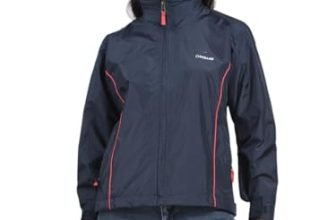Dollar Women’s Polyester Solid Windcheater Jacket With Zipper Pockets Navy Medium