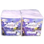 Mistique 2 Ply 50 Pulls Tissue Paper Napkin (Pack Of 6) | Soft And Highly Absorbent | Sheet Size (33 * 33 Cm)