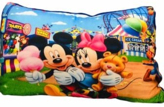 pepme Polyester Fibre Sleeping Pillow Pack of 1 Toons & Characters(Multicolor)