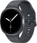 Samsung Galaxy Watch8 (44mm, Bluetooth)(Dark Gray Strap, Large)