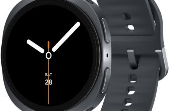 Samsung Galaxy Watch8 (44mm, Bluetooth)(Dark Gray Strap, Large)