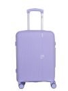 Wiki Zine 8 Wheel Hardside Polycarbonate Trolley by Wildcraft,Large,Pstl_Prpl