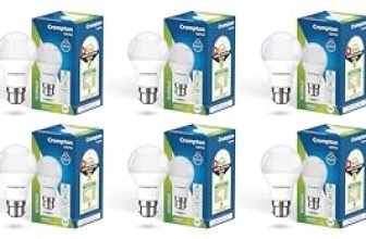 Crompton Param 9 Watt LED Bulb Cool Day Light | Pack of 10 | B22 Base, Energy-Efficient | LED Bulb for Home & Office, Wide Light Spread