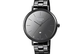 Casio Analog Black Dial Women’S Watch-She-4544Bd-1Audf