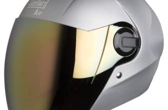 Steelbird SBA-2 Full Face Helmet H. Grey, Size: M(55-56 cm)