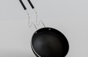 Add2Cart Pre-Seasoned Tadka Pan, Compatible with Gas | Toxin-Free, Chemical Coating-Free, 100% Pure (Black Stainless Steel, 400ML)
