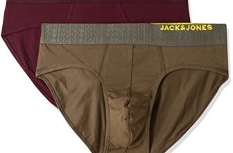 JACK & JONES Men’s Cotton Classic Regular Solid Briefs