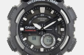 CASIO AEQ-110W-1AVDF Youth Combination ( AEQ-110W-1AVDF ) Analog-Digital Watch  – For Men