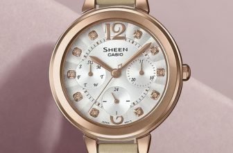 CASIO SHE-3048PGL-7BUDR Sheen ( SHE-3048PGL-7BUDR ) Analog Watch  – For Women
