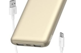 Belkin 10000 mAh Power Bank | Super Fast Charging | USB-C PD Port | 15W Charging for iPhone Series (16, 16 Pro Max), Samsung Galaxy, Google Pixel & More | 2 Years Warranty | Gold