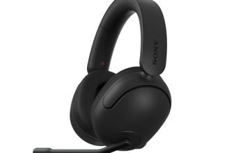 Sony INZONE H3, MDR-G300 Wired Gaming Headset, Over-Ear Headphones with 360 Spatial Sound, USB Wired Over-Ear Professional + USB Connector, flip to Mute mic, App Support & PC Compatible (Black)