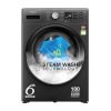 Whirlpool 8 Kg 5 Star Inverter Supreme Care Front Load Fully Automatic Washing Machine With In-Built Heater (Xs8014Bwme, Midnight Grey, Steam Technology, 100+ Tough Stains, 6Th Sense Soft Move)
