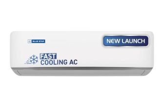 Blue Star 1.5 Ton 3 Star, New Star Rated, Inverter Split AC (Copper, 5 in 1 Convertible Cooling, DigiQ Hepta Sensor, Blue Fins,Turbo Cool,Blue Fins (IA318ZXU, White)