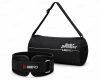 LIKEPRO Gym Belt With Round Gym Bag Pack of 2 | Heavy Duty Fitness Training Combo Set Weight Lifting Belt