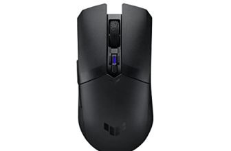 ASUS TUF M4 Gaming Wireless Gaming Mouse | Dual Wireless Modes – Bluetooth/RF 2.4 GHz, 12K DPI Optical Sensor, 6 Programmable Buttons