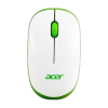 Acer Acr-Wrls/ Wireless Mouse Ambidextrous Optical Mouse Acr-Wrls,1600 Dpi, With Soft Side Grip, Plug-And-Play(2.4Ghz Wireless, White, Green)